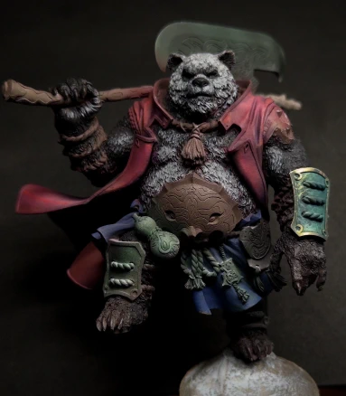 A sketching-in of the jade bracer and NMM golden housing, mostly focused on light placement.