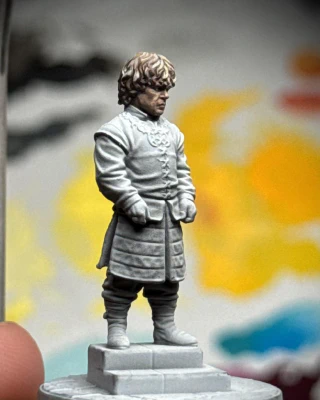 Trying to add something like a dirty blonde colouration, even though they had him much more red in the show… (until they lost interest and stopped colouring it).