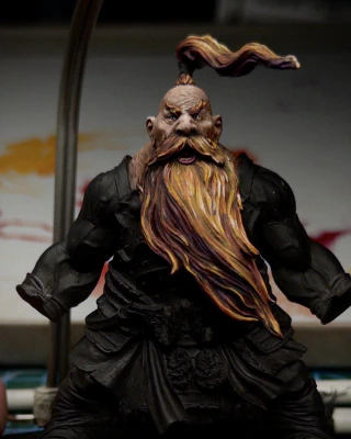 Trying to add contrast and colour variation with some ivory now added in the brightest highlight and purple in the shadows/bounce-light reflections.