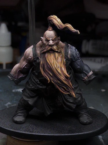 Well. This is certainly going to be something. Probably not a success, as such. But _what_ a failure. Just _extravagant_ potential failure. A dark-blue and purple sleeve has been basecoated (if you’ll pardon the noun-verbing) on the left arm and verrry tentative little curve sketches have been started towards a triquetra on the deltoid.